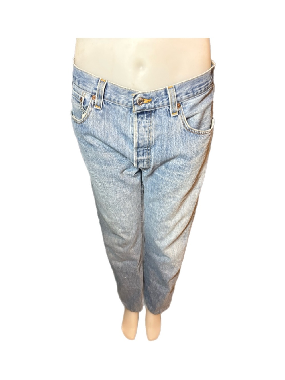Levi's Light Blue Relaxed Fit 501 Men's Jeans